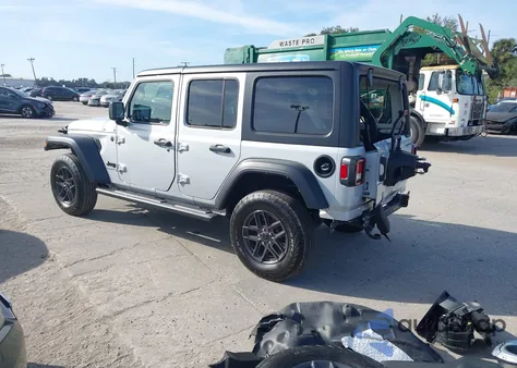 2024 Jeep Wrangler 4-Door Sport S 4X4 from USA, damaged, VIN 1C4PJXDN0RW273864